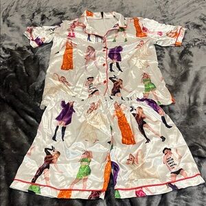 Taylor Swift Eras Tour Satin Pajama Set